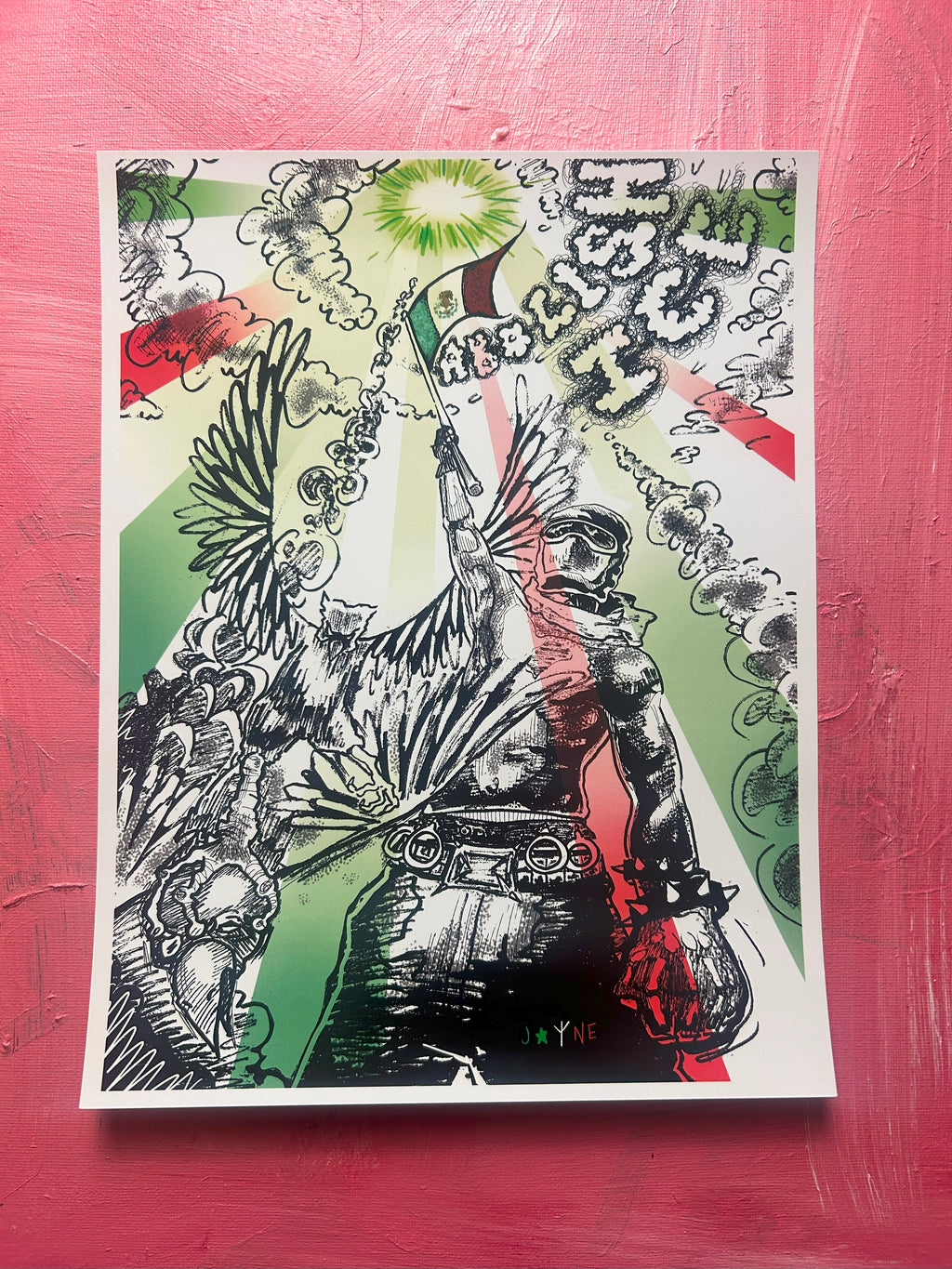 THE ABOLISH ICE PRINT ***A PIECE FOR THE CAUSE***