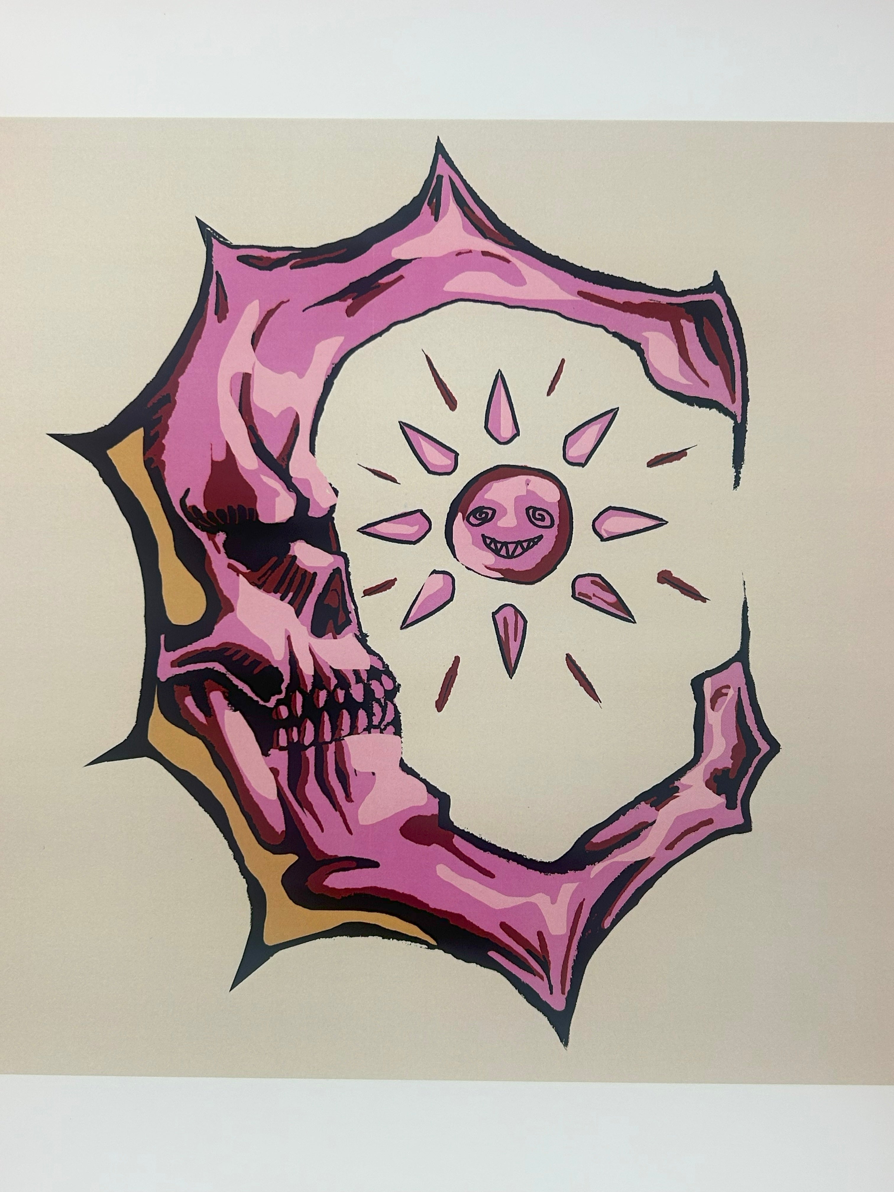 ONE DAY EVEN THE MOON WILL DIE PRINT