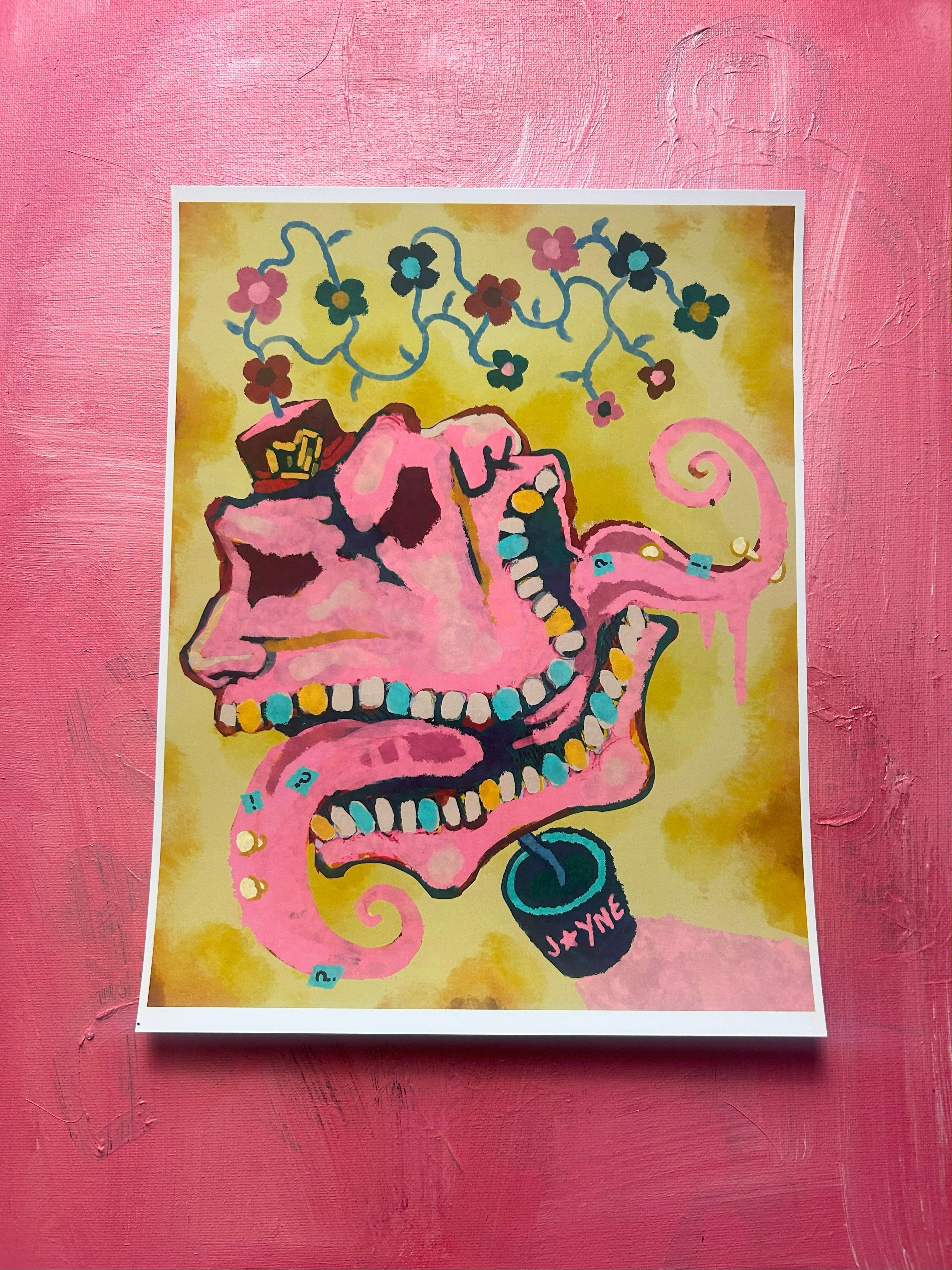 THE STRESS BALL PRINT