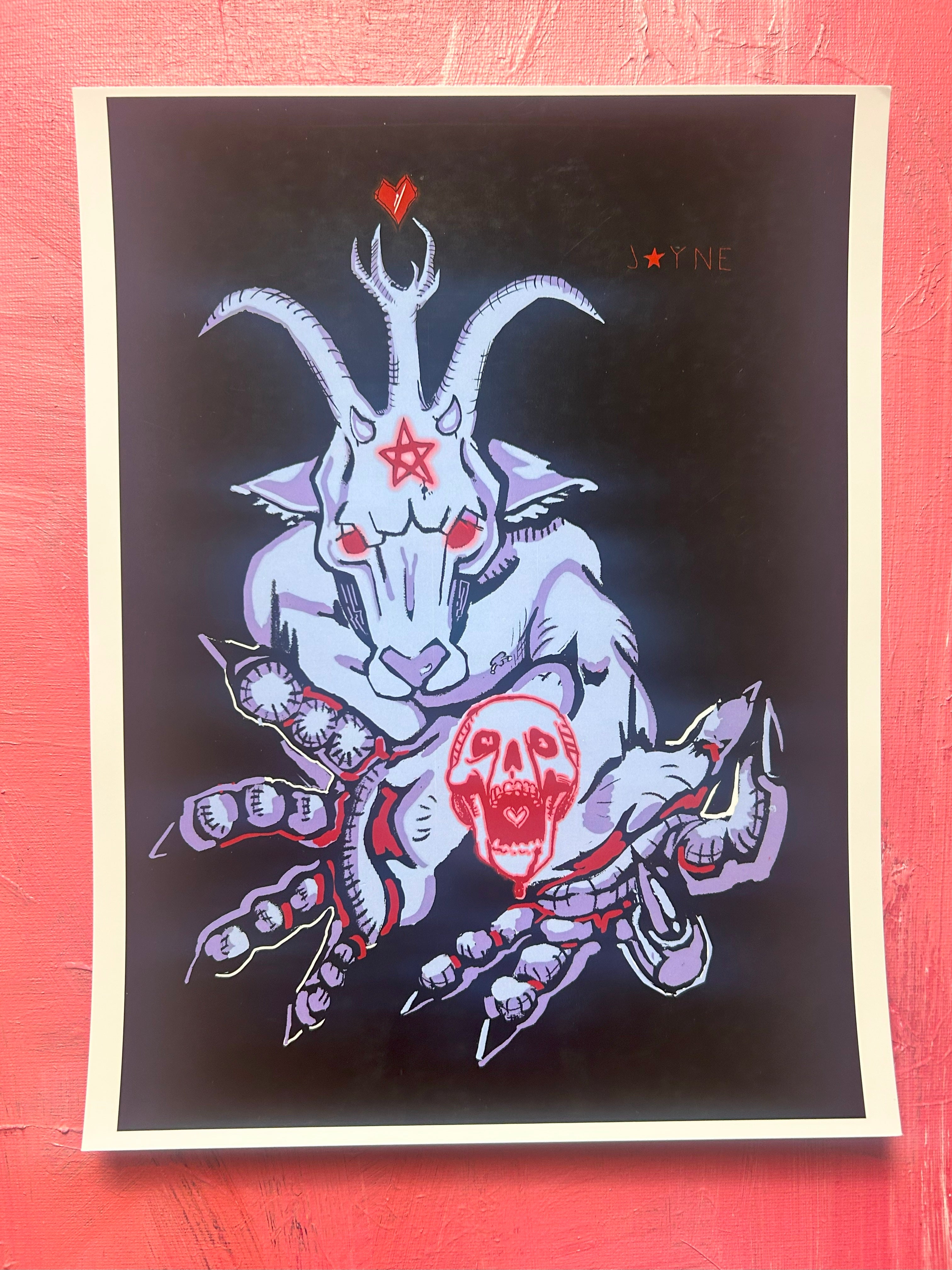 THE BAPHOMET PRINT
