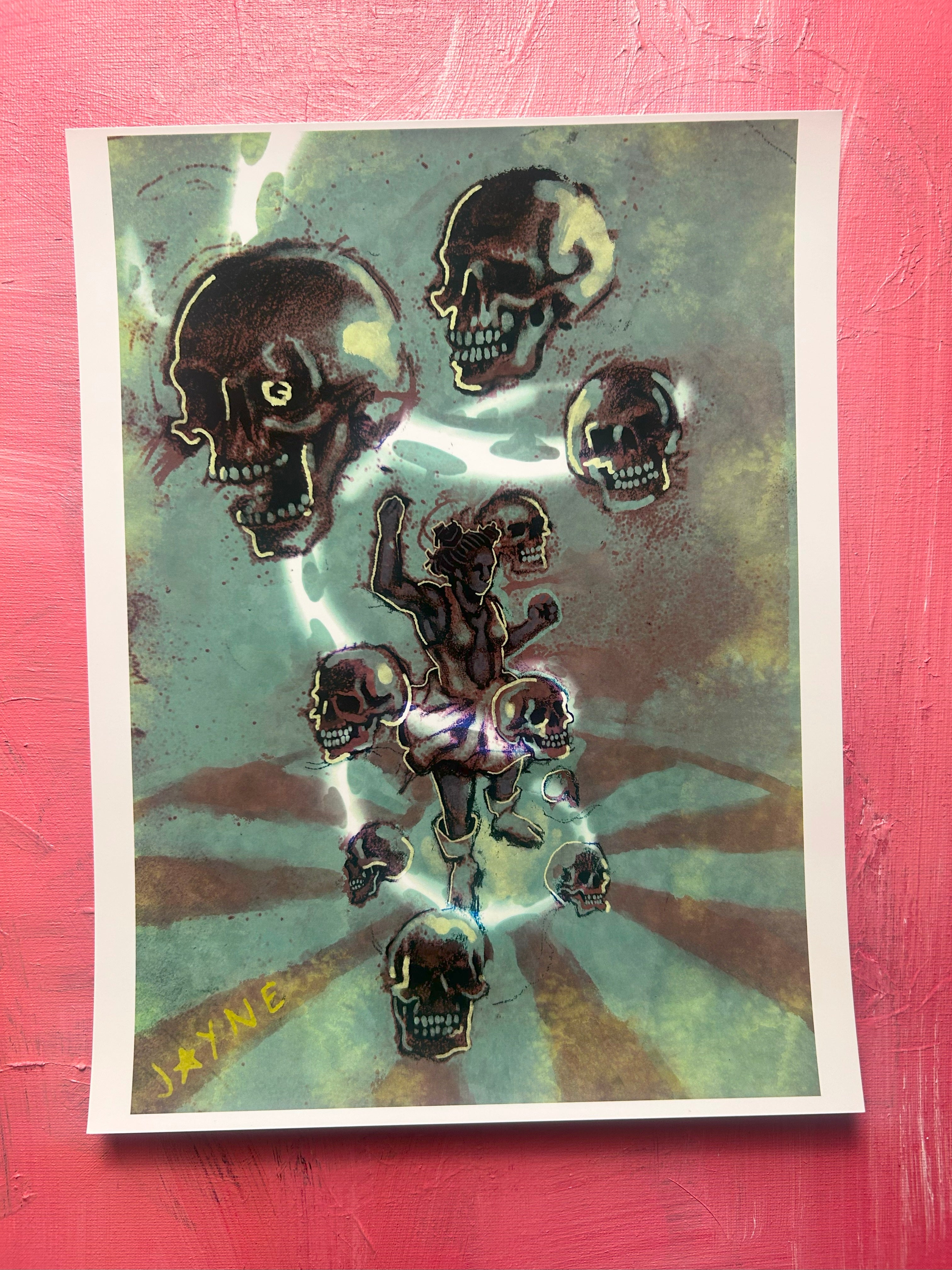 IM STRONGER THAN I REMEMBER PRINT