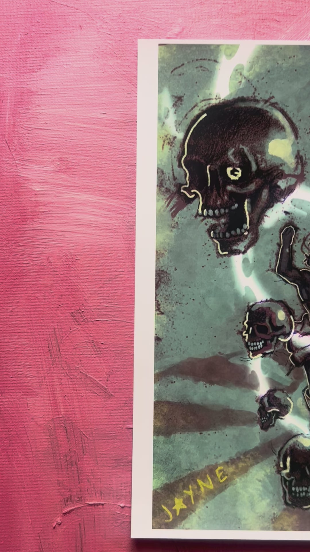 IM STRONGER THAN I REMEMBER PRINT